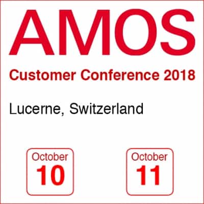 AMOS Cusomter Conference 2018