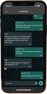 Aircraft Fleet View Messenger