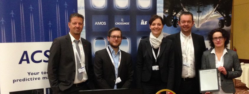 4 members of the team of CrossConsense and Marcus di Laurenzio from SWISS on the Flight Operations Conference 2015