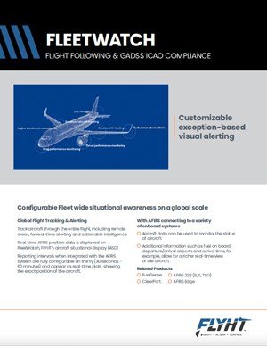 FLYHT FleetWatch Brochure Title
