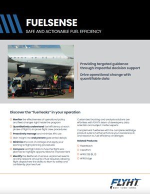 FLYHT FuelSense Brochure Title
