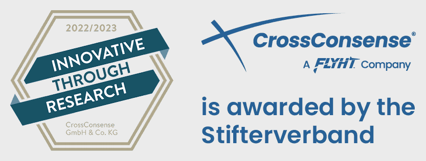 CrossConsense is awarded by the Stifterverband