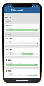 Aircraft Fleet View - Maintenance